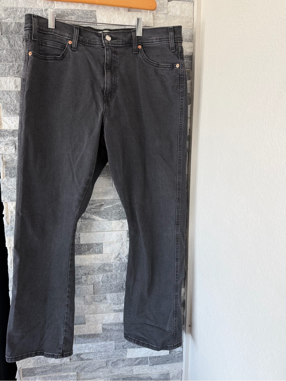Levi's Men's Black Bootcut Jeans